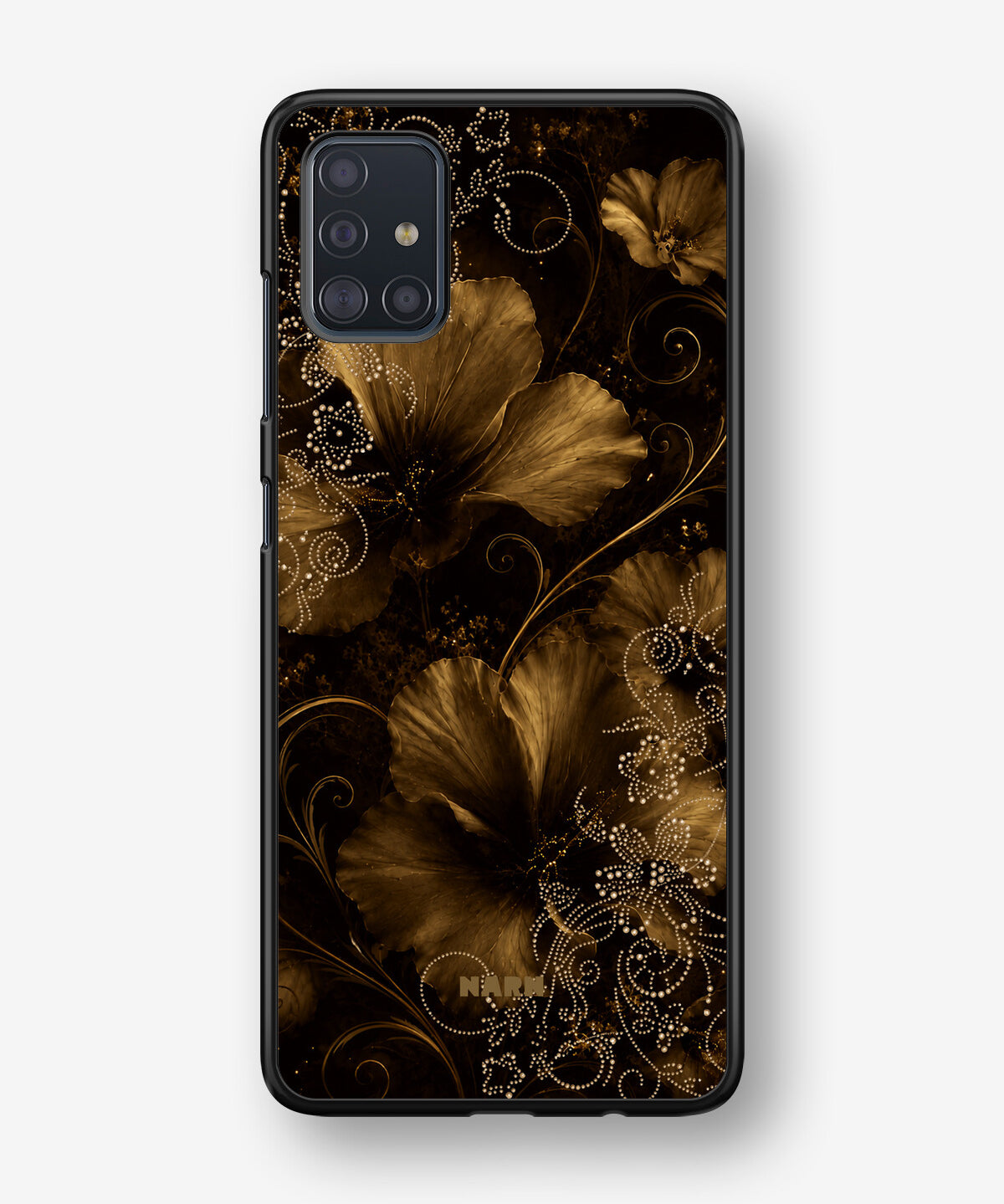 Samsung Galaxy A51 Hard Case – Bloom Noir - View 1