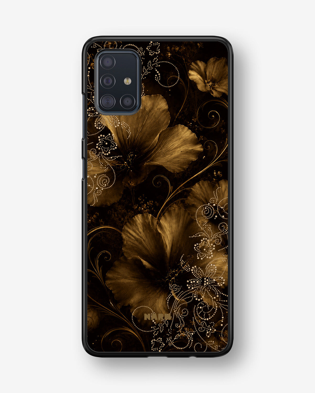 Samsung Galaxy A51 Hard Case – Bloom Noir - View 1