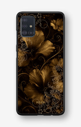 Samsung Galaxy A51 Hard Case – Bloom Noir - View 1