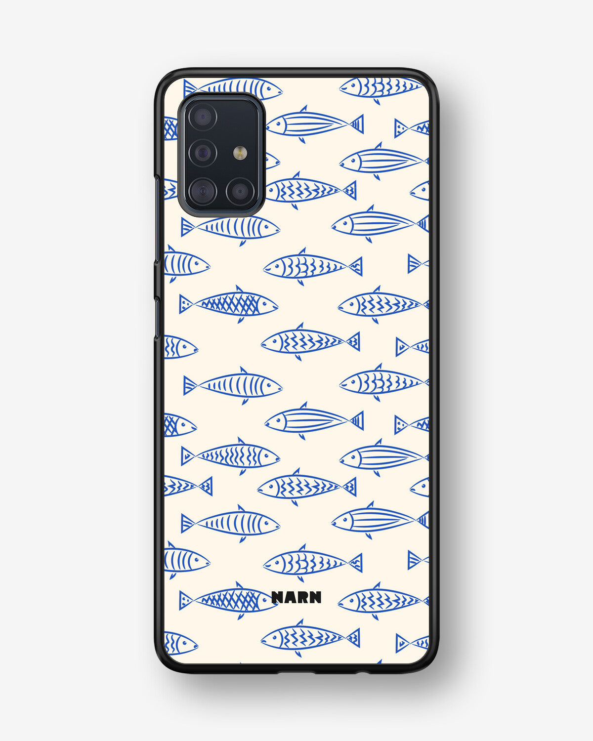 Samsung Galaxy A51 Hard Case – Blue Catch - View 1