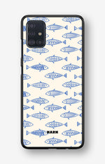 Samsung Galaxy A51 Hard Case – Blue Catch - View 1