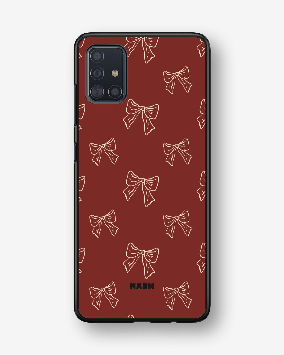 Samsung Galaxy A51 Hard Case – Cherry Bows - View 1