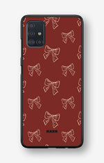 Samsung Galaxy A51 Hard Case – Cherry Bows - View 1