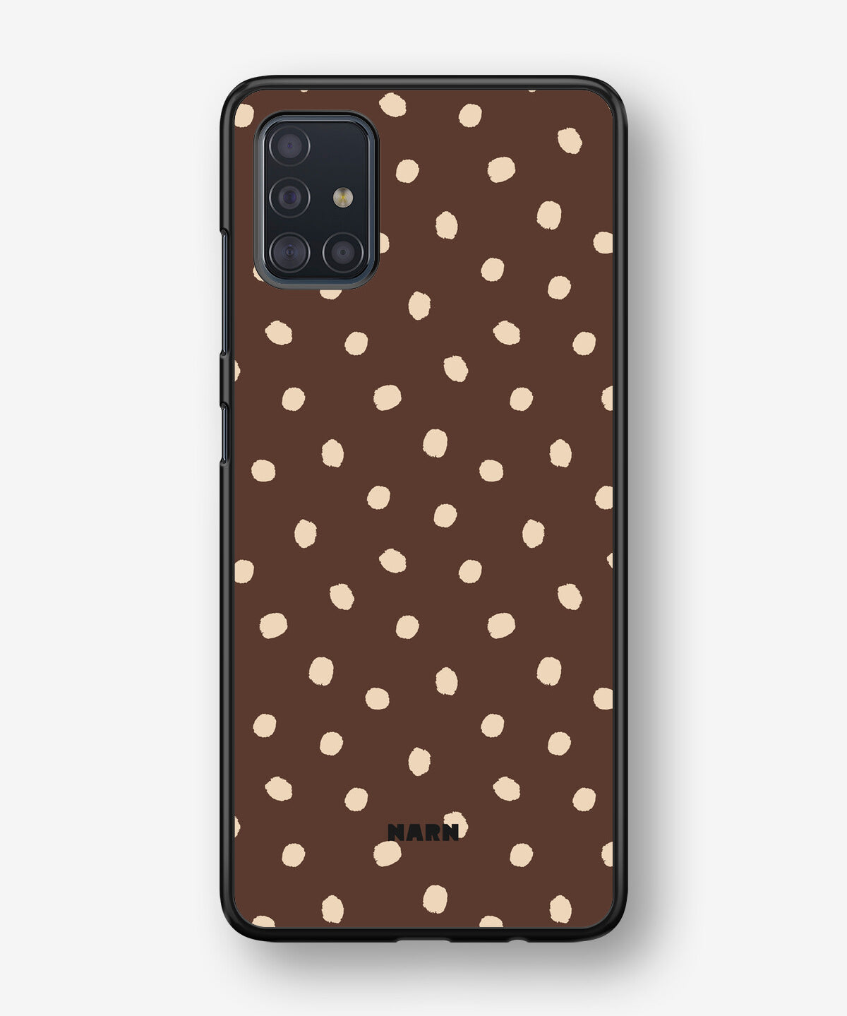 Samsung Galaxy A51 Hard Case – Choco Dots - View 1