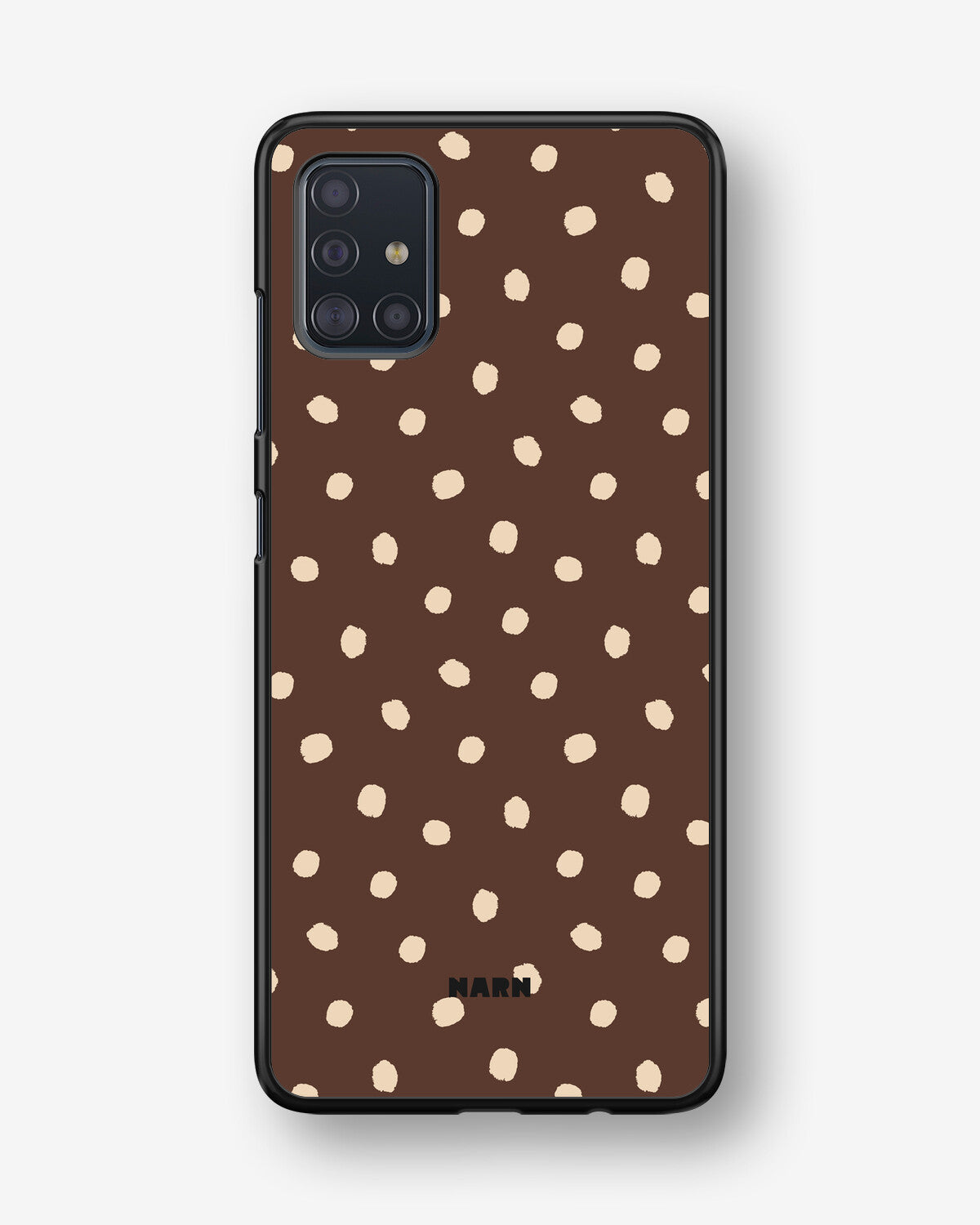 Samsung Galaxy A51 Hard Case – Choco Dots - View 1