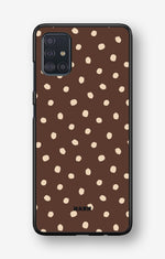 Samsung Galaxy A51 Hard Case – Choco Dots - View 1