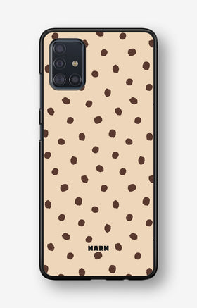 Samsung Galaxy A51 Hard Case – Cookie Dots - View 1