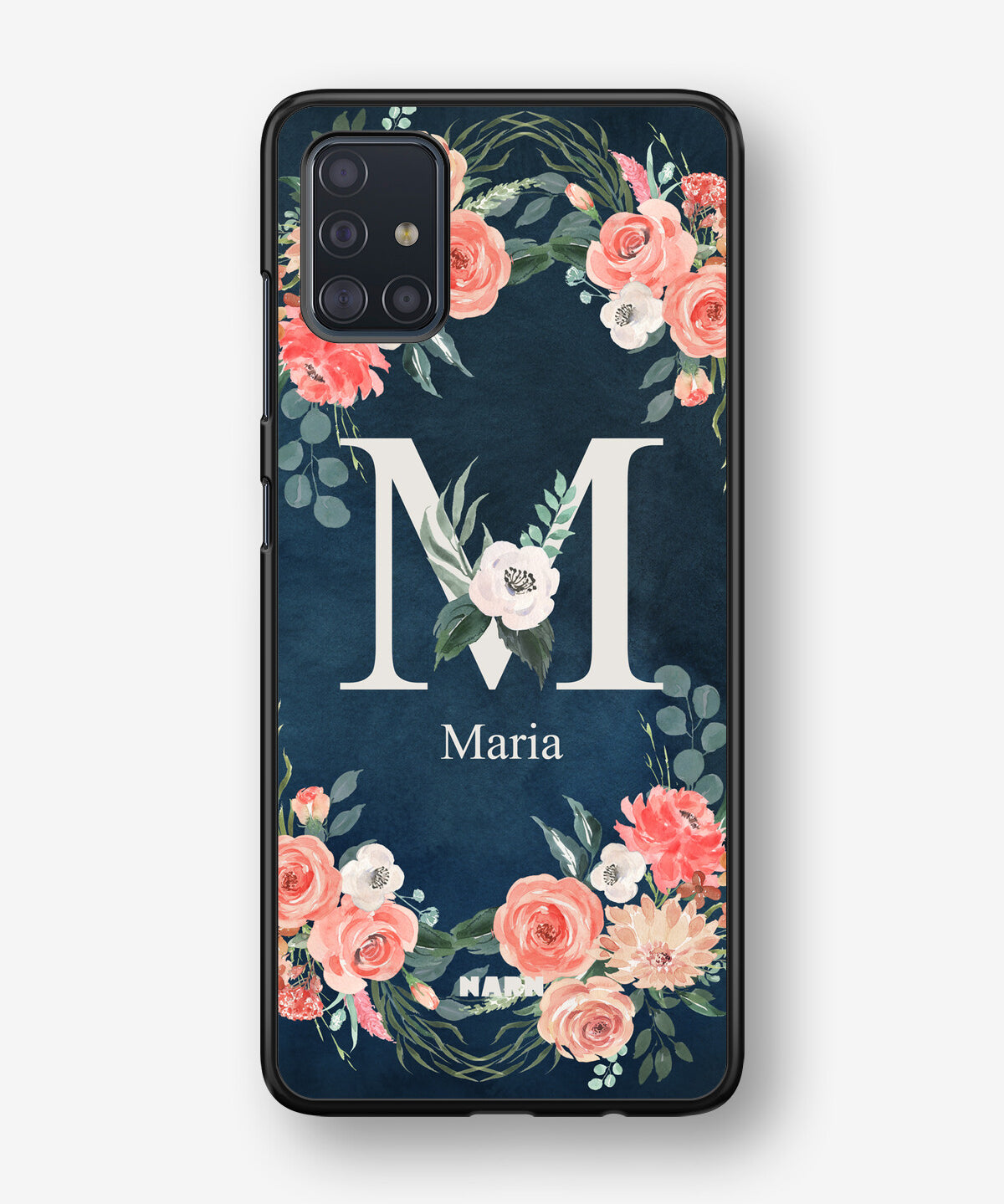 Samsung Galaxy A51 Hard Case – Custom - Floral - View 1
