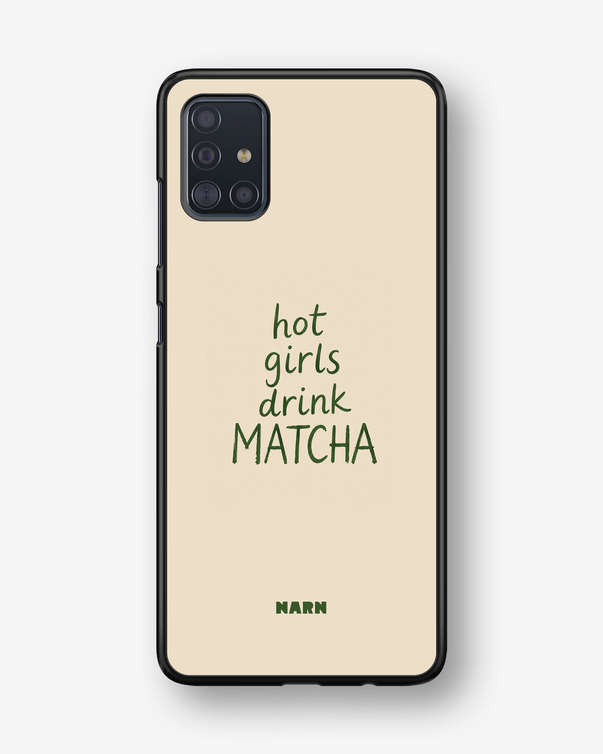 Samsung Galaxy A51 Hard Case – Drink Matcha - View 1