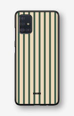 Samsung Galaxy A51 Hard Case – Evergreen Stripe - View 1