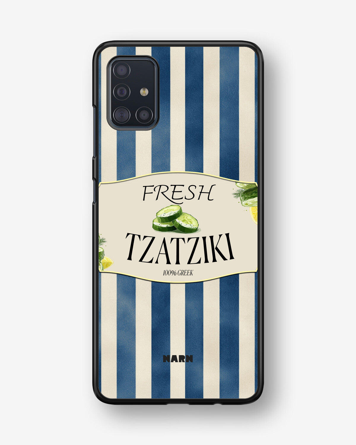 Samsung Galaxy A51 Hard Case – Greek Blues - View 1