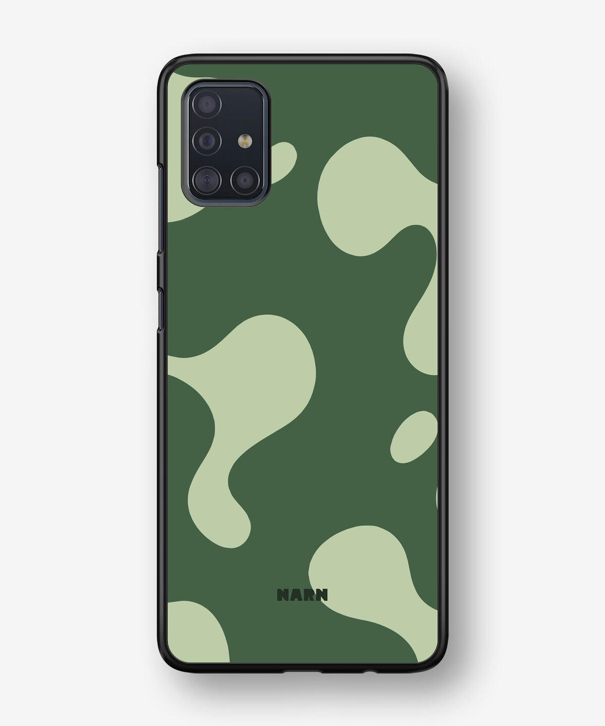 Samsung Galaxy A51 Hard Case – Green Blend - View 1