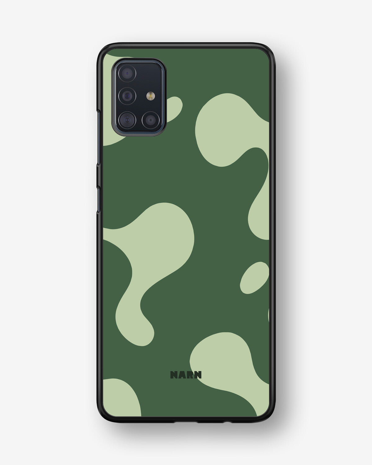 Samsung Galaxy A51 Hard Case – Green Blend - View 1