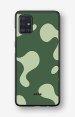 Samsung Galaxy A51 Hard Case – Green Blend - View 1