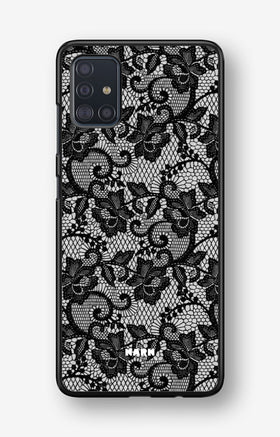 Samsung Galaxy A51 Hard Case – Midnight Lace - View 1