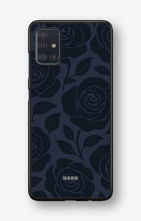 Samsung Galaxy A51 Hard Case – Midnight Rose - View 1