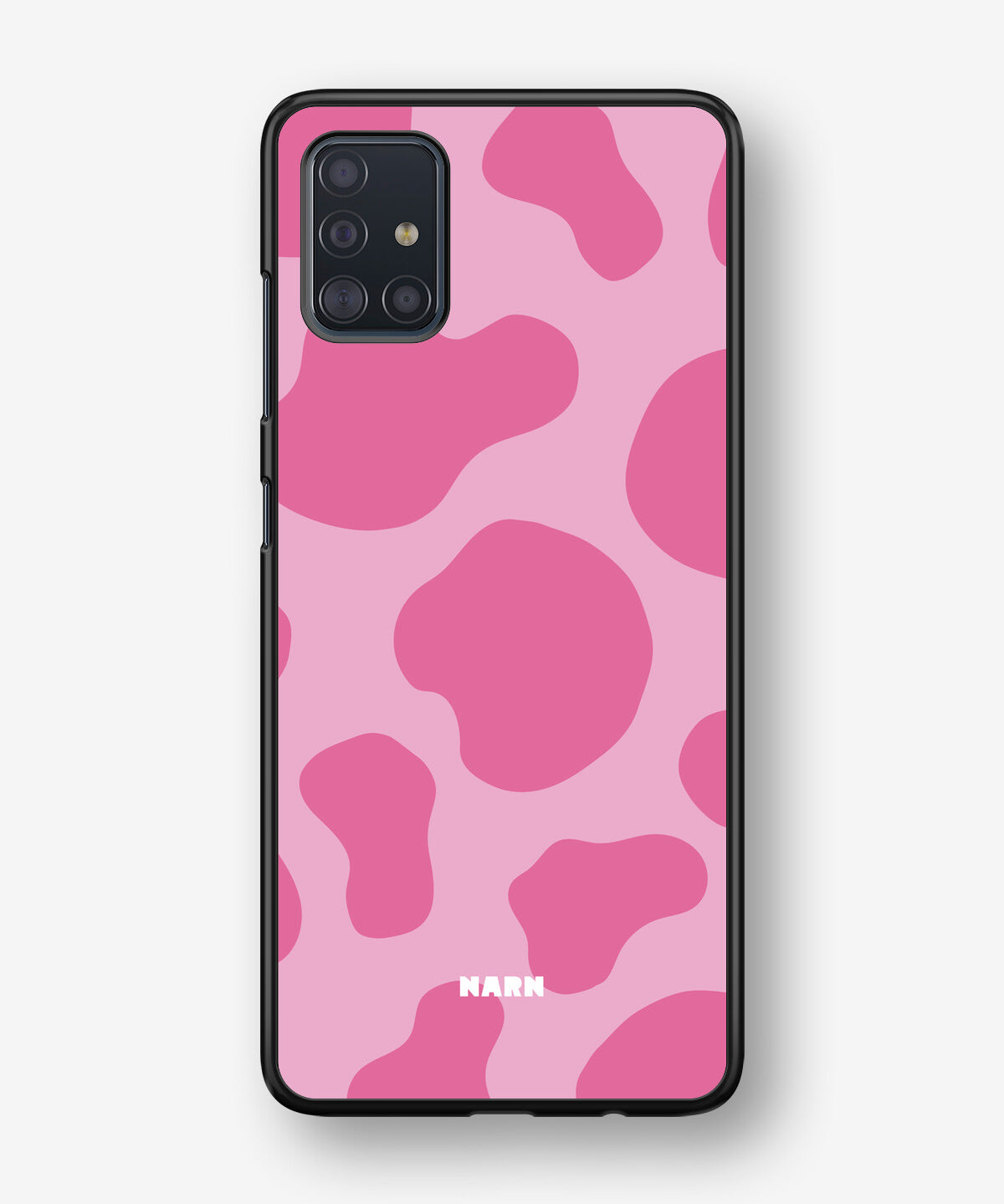 Samsung Galaxy A51 Hard Case – Pink Moo - View 1