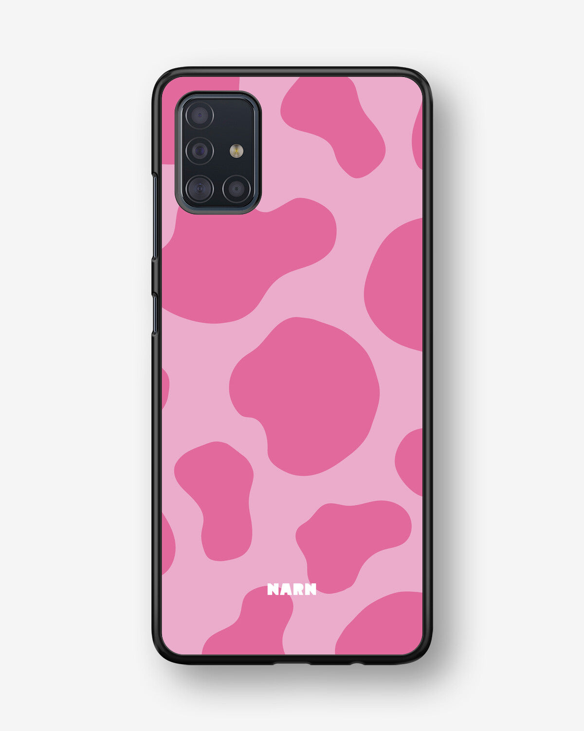 Samsung Galaxy A51 Hard Case – Pink Moo - View 1