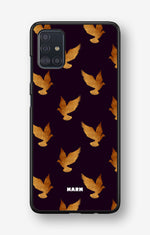 Samsung Galaxy A51 Hard Case – Royal Doves - View 1