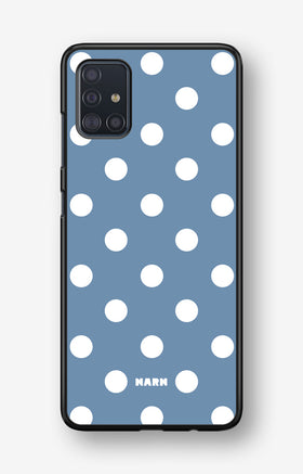 Samsung Galaxy A51 Hard Case – Sky Dots - View 1