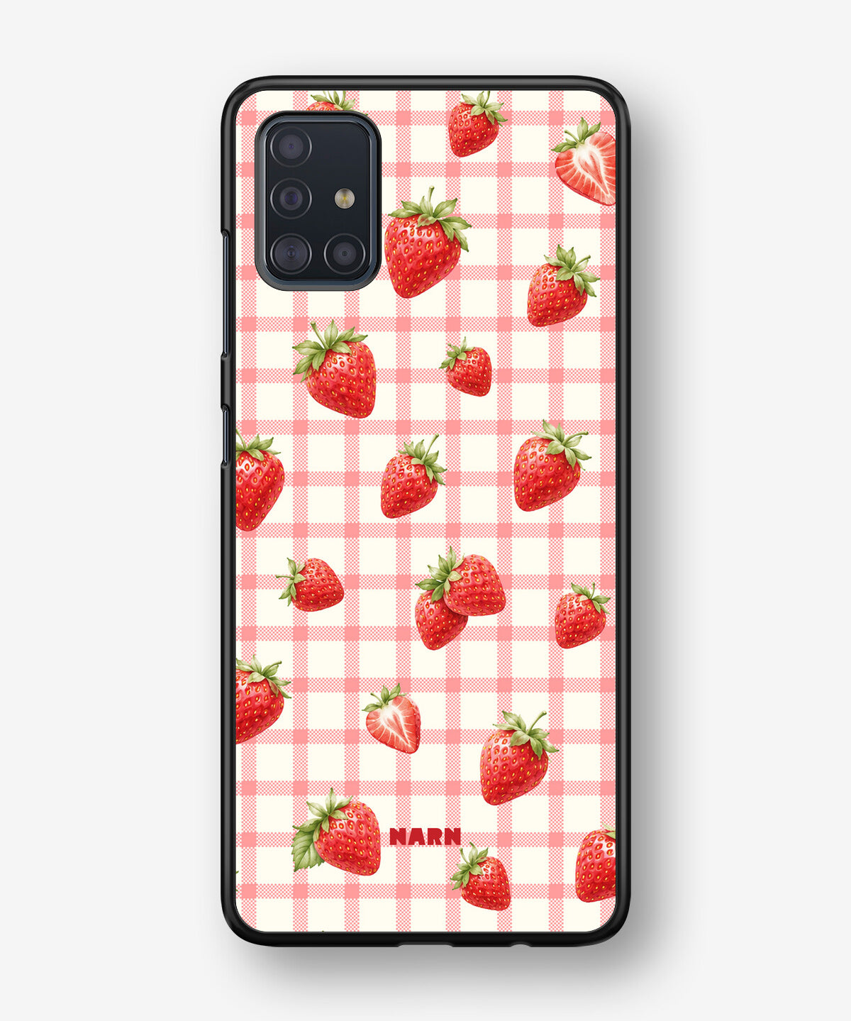 Samsung Galaxy A51 Hard Case – Strawbella - View 1