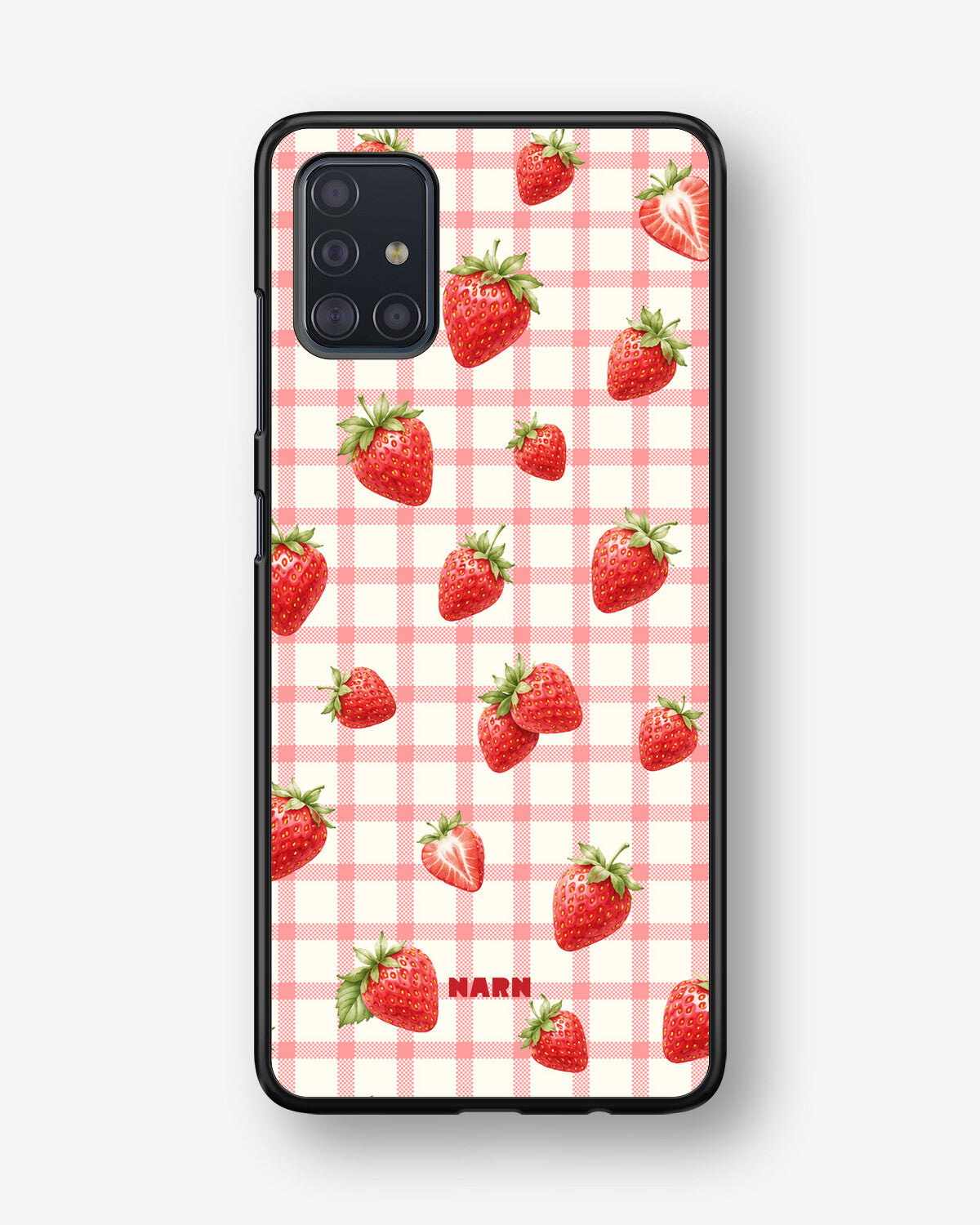 Samsung Galaxy A51 Hard Case – Strawbella - View 1