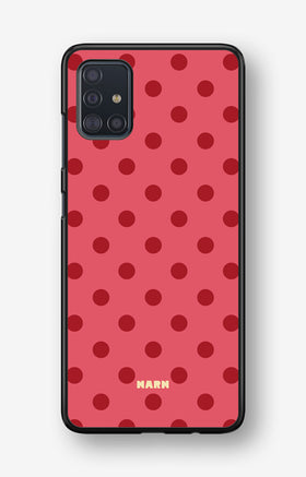 Samsung Galaxy A51 Hard Case – Strawberry - View 1