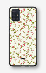 Samsung Galaxy A51 Hard Case – Vintage Rose - View 1
