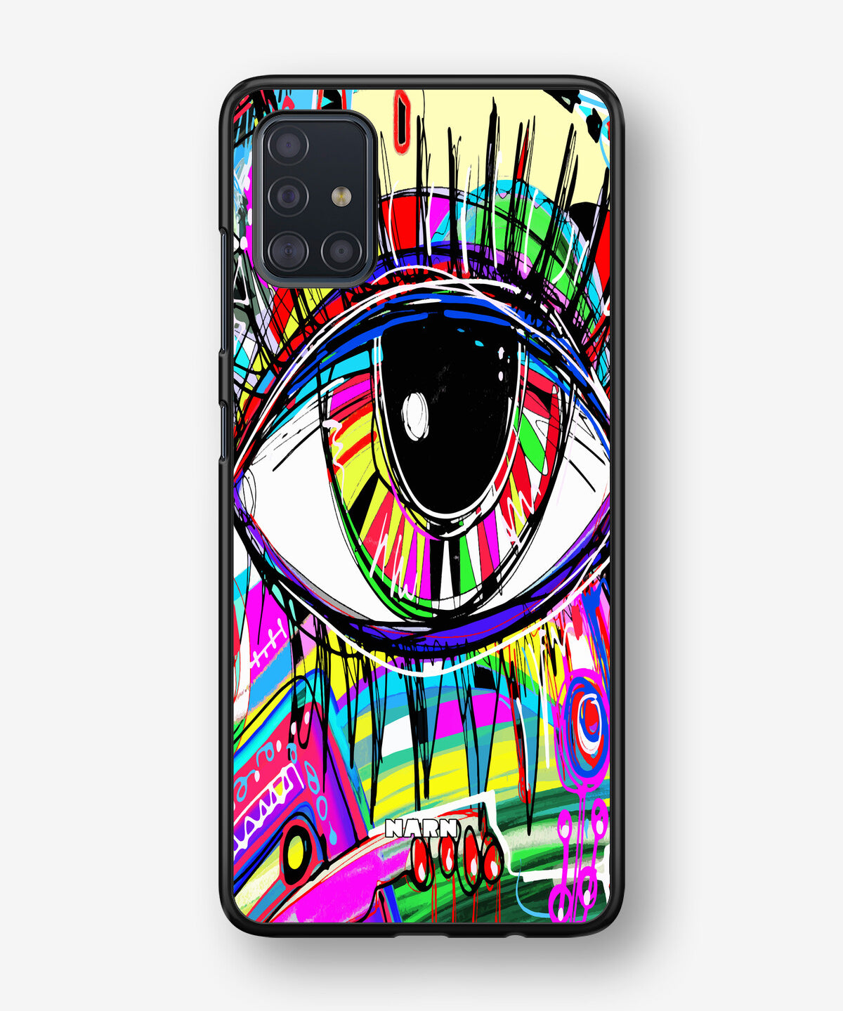Samsung Galaxy A51 Hard Case – Abstract Eye - View 1