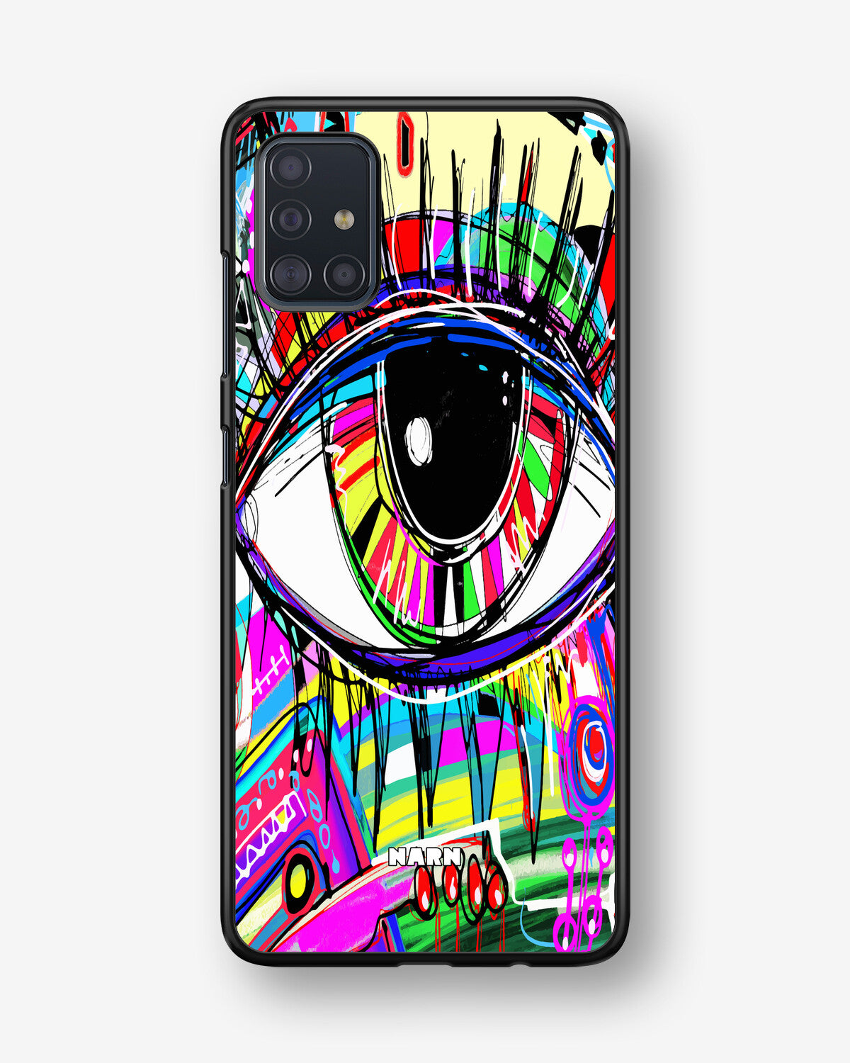 Samsung Galaxy A51 Hard Case – Abstract Eye - View 1