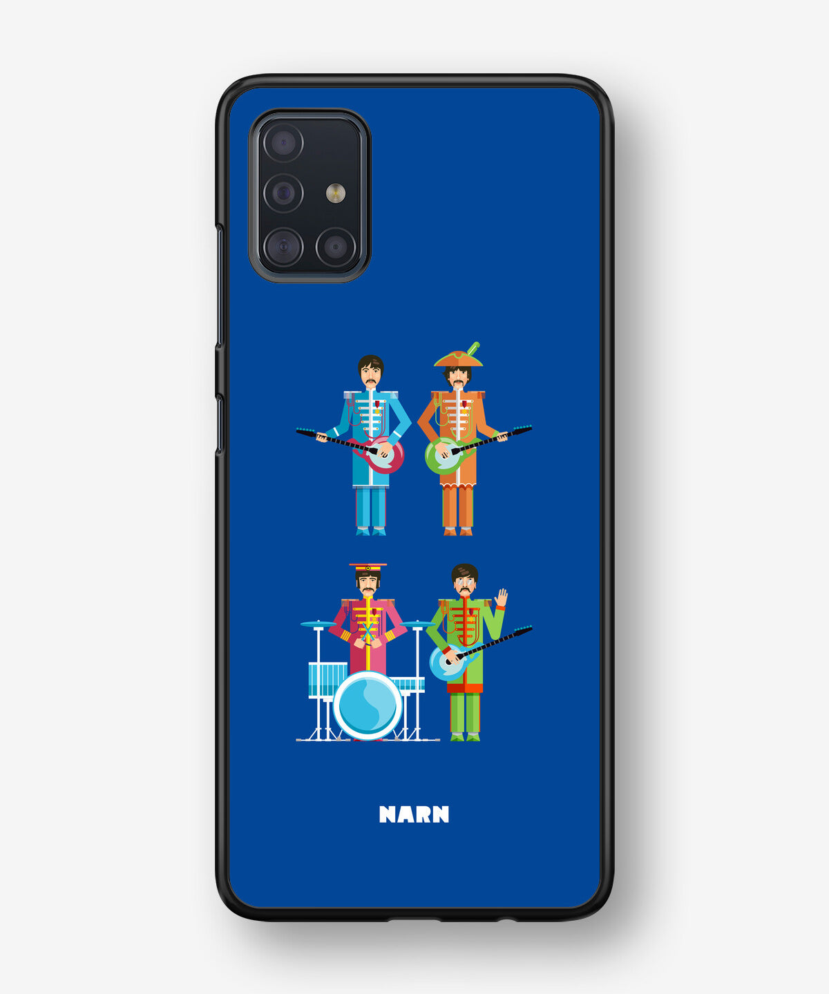 Samsung Galaxy A51 Hard Case – Beatles Blue - View 1