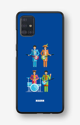 Samsung Galaxy A51 Hard Case – Beatles Blue - View 1