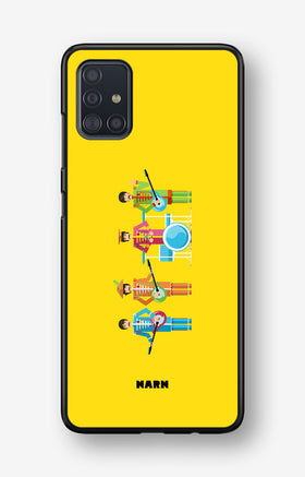 Samsung Galaxy A51 Hard Case – Beatles Yellow - View 1