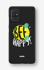 Samsung Galaxy A51 Hard Case – BEE Happy - View 1