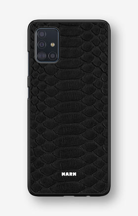 Samsung Galaxy A51 Hard Case – Black Snake - View 1