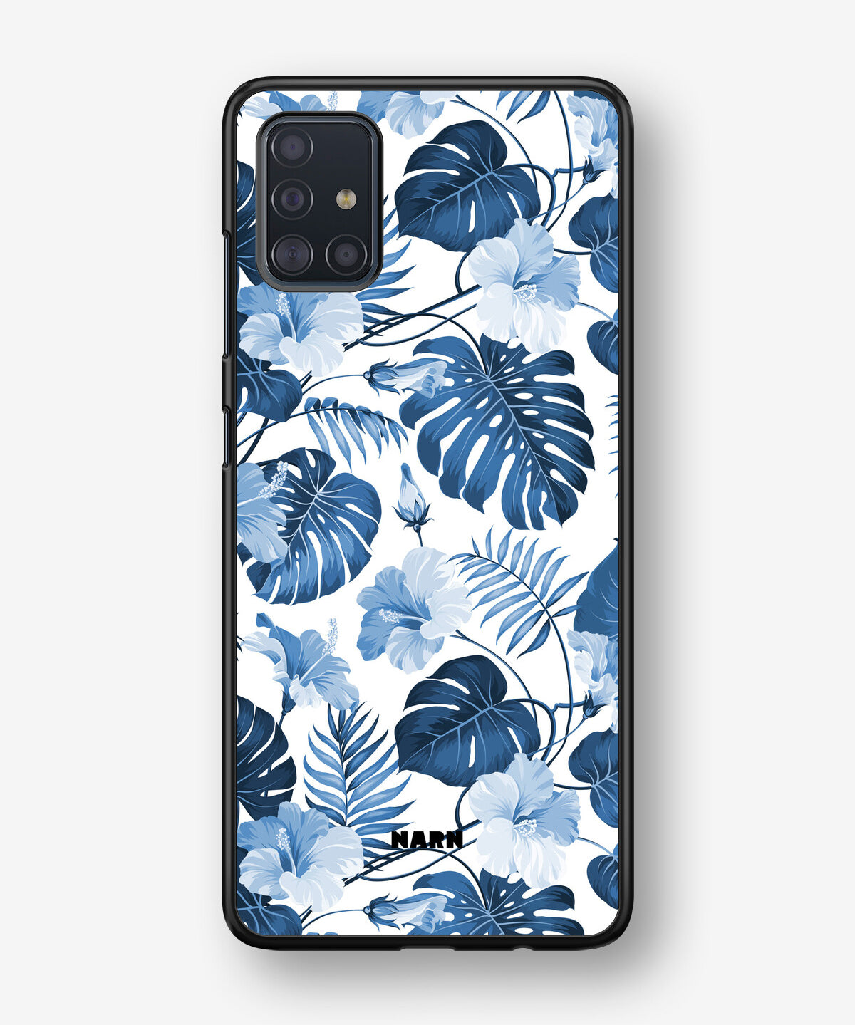 Samsung Galaxy A51 Hard Case – Blue Tropics - View 1