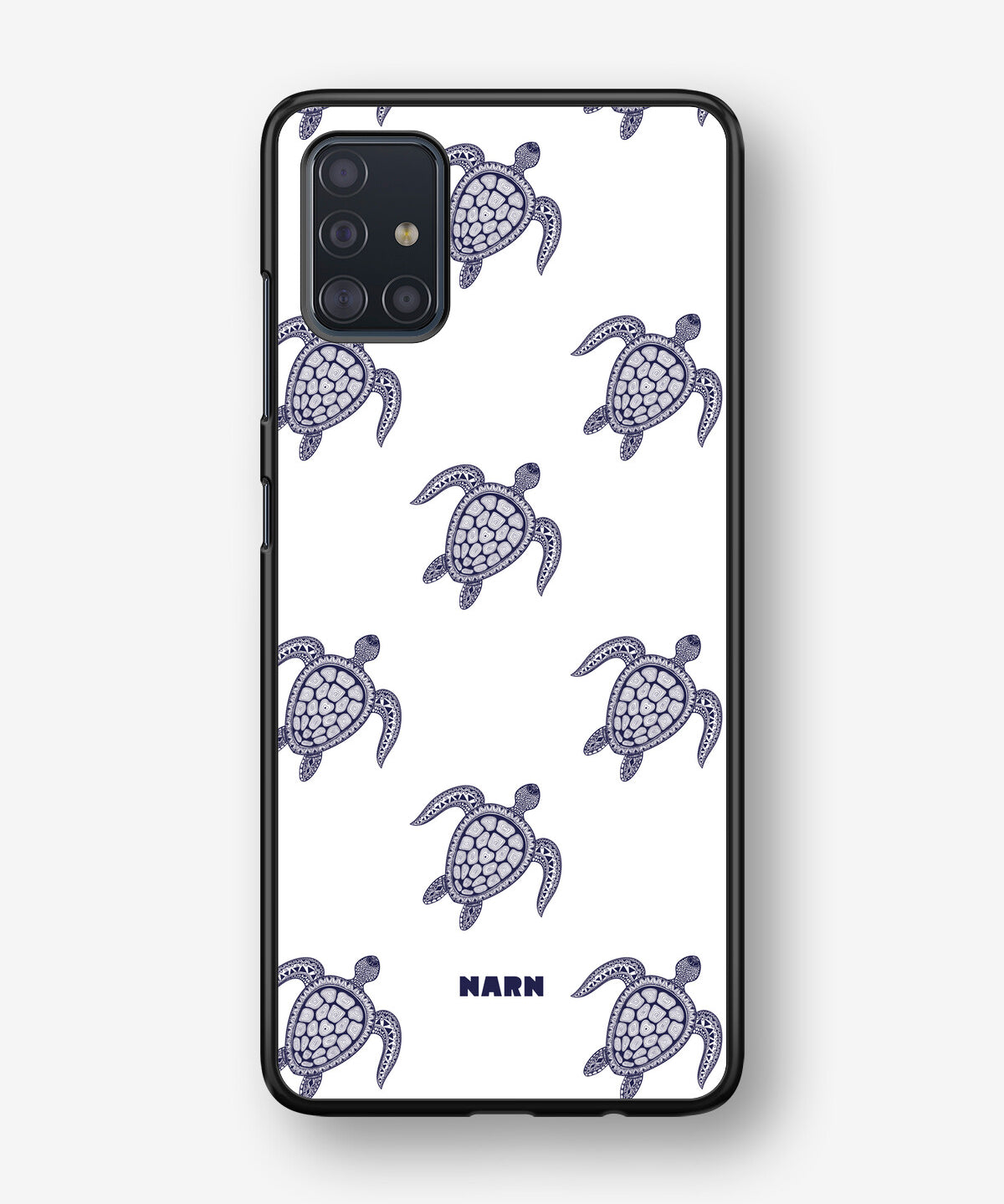 Samsung Galaxy A51 Hard Case – Blue Turtles - View 1