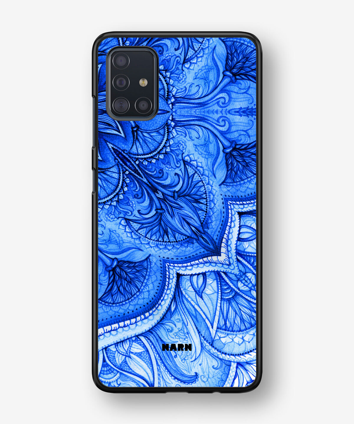 Samsung Galaxy A51 Hard Case – Blue Vintage - View 1