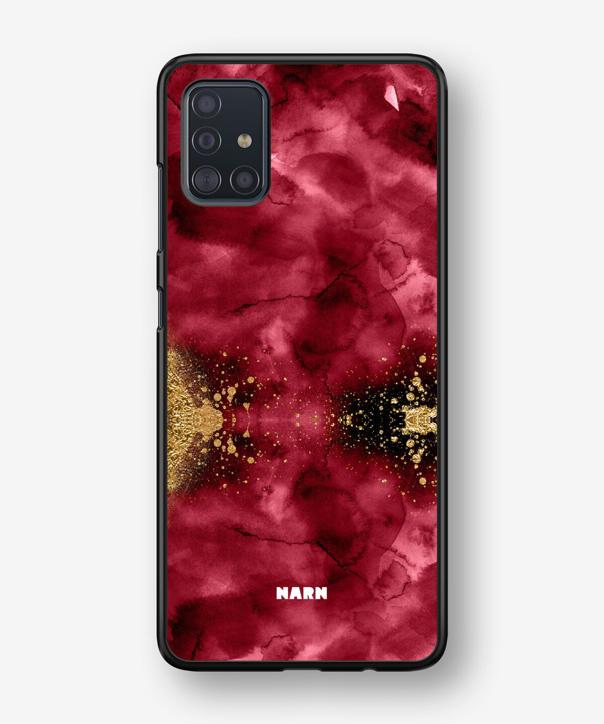 Samsung Galaxy A51 Hard Case – Burgendy Shimmer - View 1