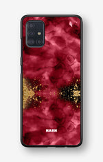 Samsung Galaxy A51 Hard Case – Burgendy Shimmer - View 1