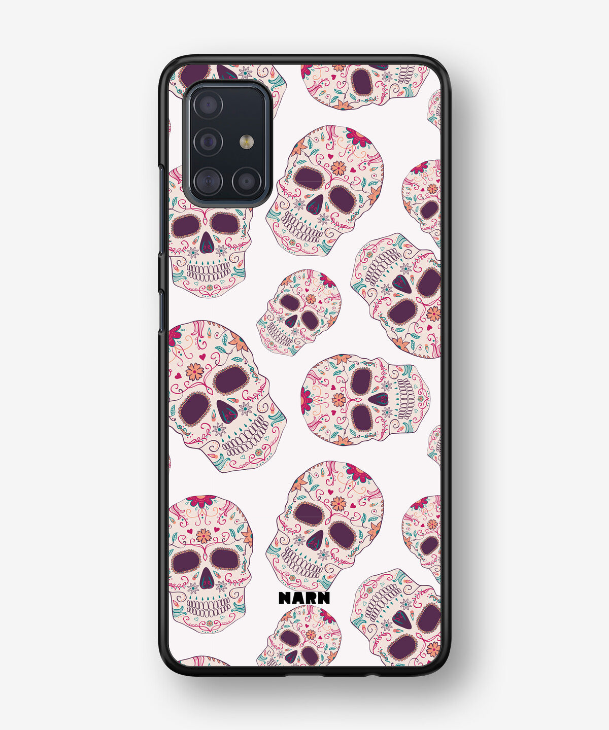 Samsung Galaxy A51 Hard Case – Calavera Skulls - View 1