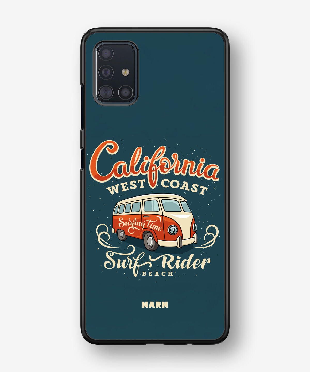 Samsung Galaxy A51 Hard Case – California Surf - View 1