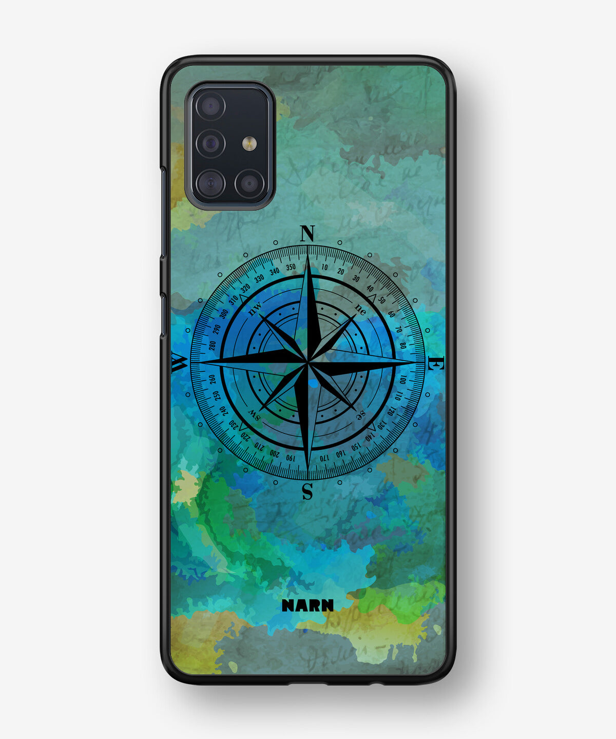 Samsung Galaxy A51 Hard Case – Compass - View 1