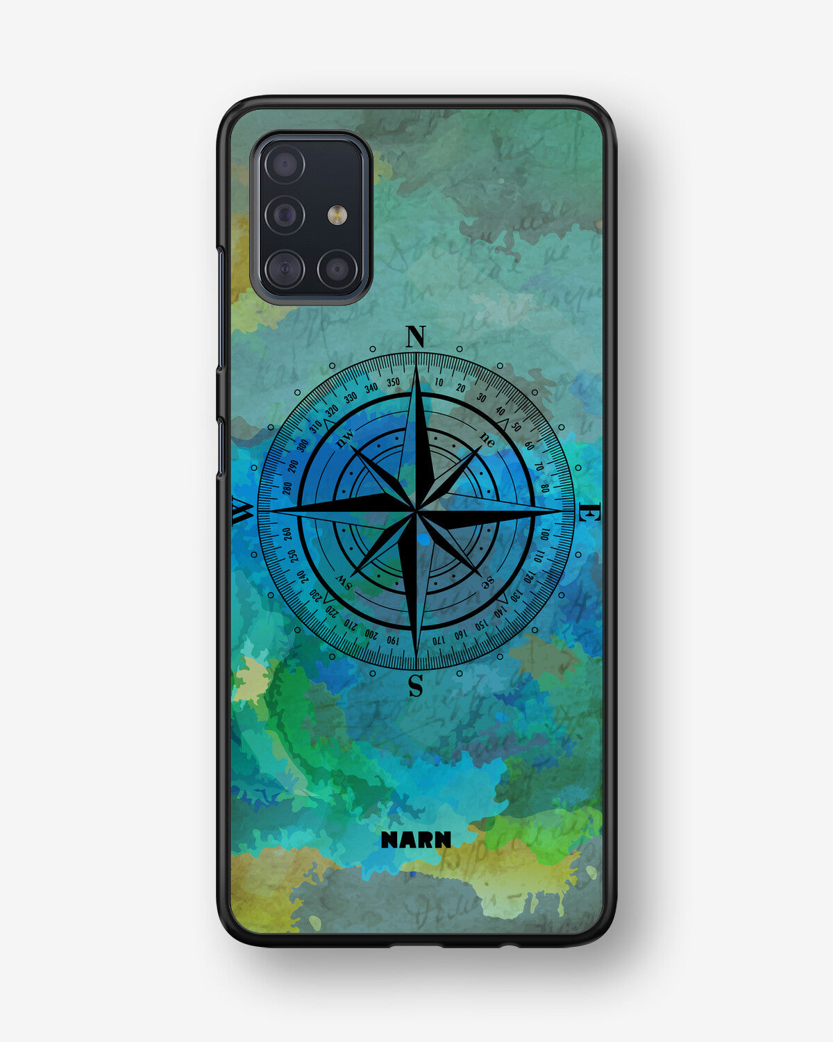 Samsung Galaxy A51 Hard Case – Compass - View 1