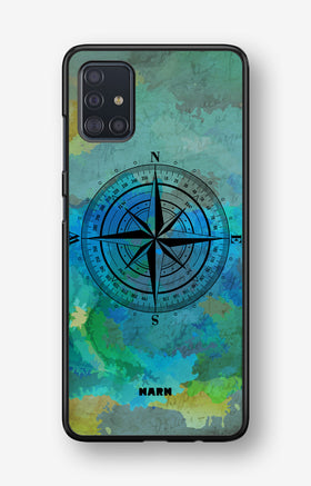 Samsung Galaxy A51 Hard Case – Compass - View 1