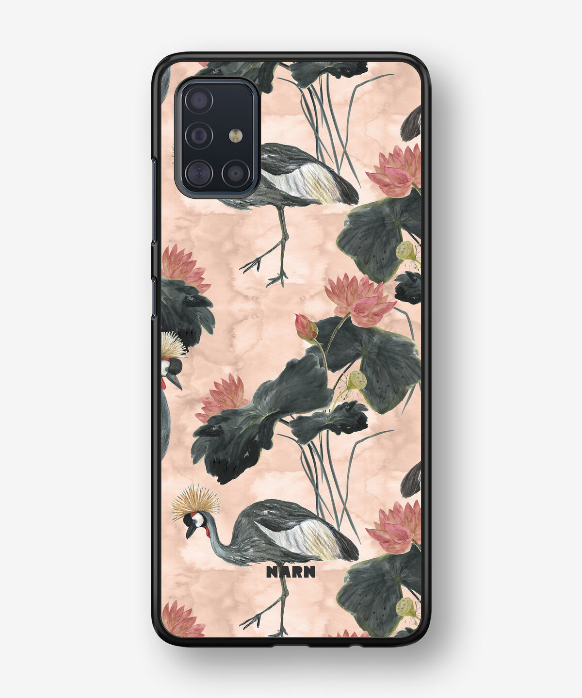 Samsung Galaxy A51 Hard Case – Crowned Bird - View 1