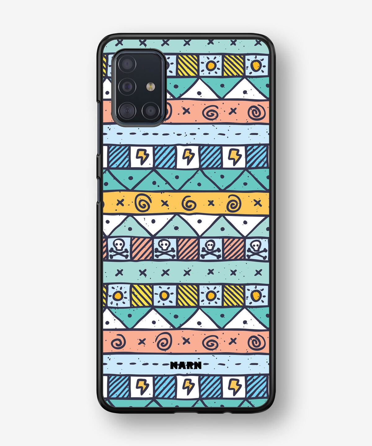 Samsung Galaxy A51 Hard Case – Cute Pattern - View 1