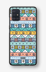 Samsung Galaxy A51 Hard Case – Cute Pattern - View 1