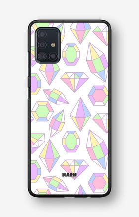 Samsung Galaxy A51 Hard Case – Diamonds - View 1