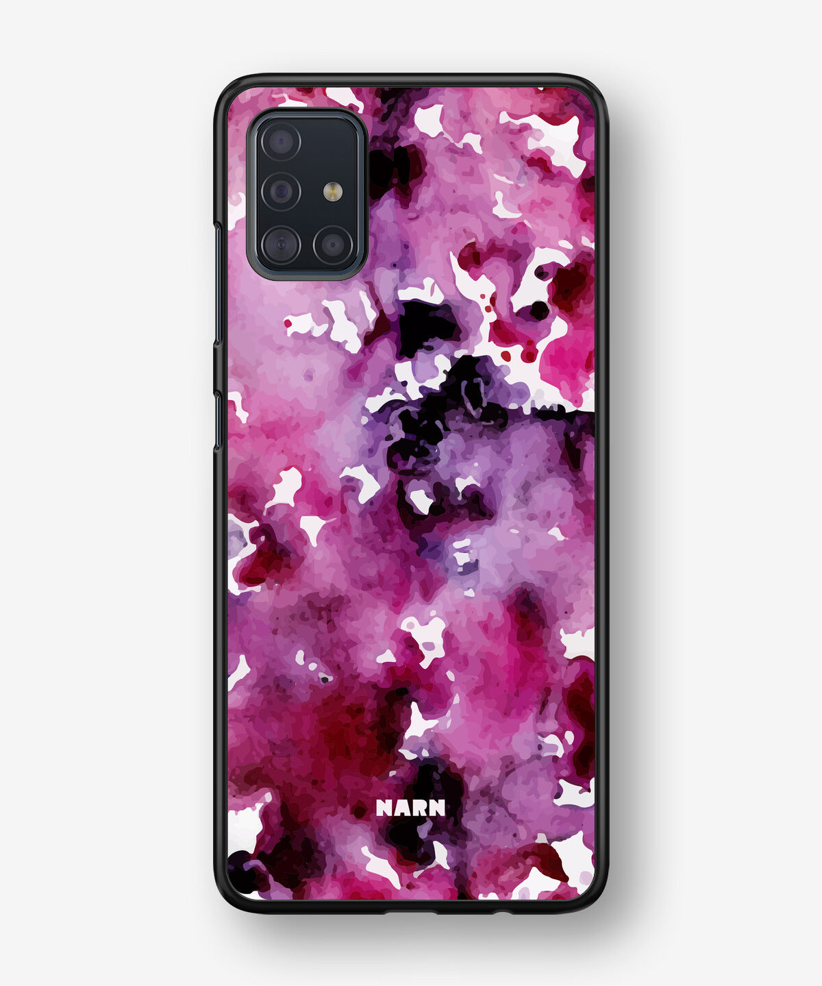 Samsung Galaxy A51 Hard Case – Floral Splash - View 1